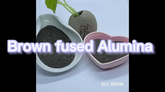 Óxido de alumínio marrom, alumina fundida marrom, materiais abrasivos