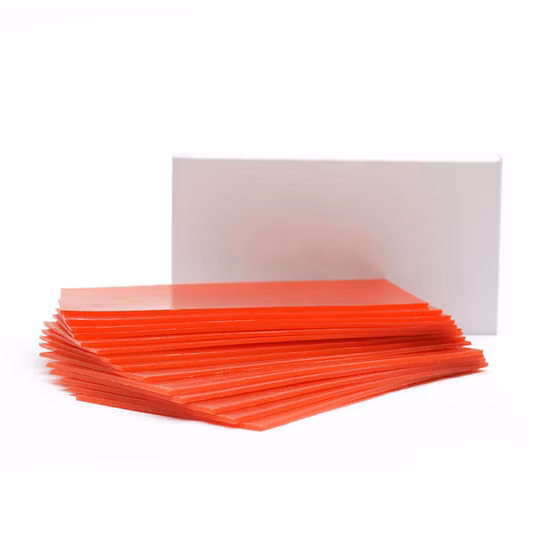 Material auxiliar do dentista da cera vermelha da placa base do material do laboratório dental pro utilitário